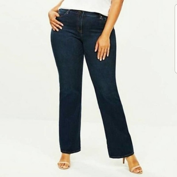 Lane Bryant Denim - Lane Bryant Bootcut Jeans 24 Short